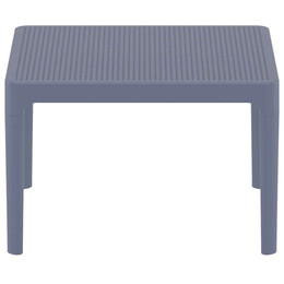 SKY DARK GREY 50Χ60Χ40εκ. ΤΡΑΠΕΖΙ ΠΟΛ/ΝΙΟΥ