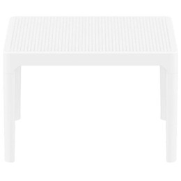 SKY WHITE 50Χ60Χ40εκ. ΤΡΑΠΕΖΙ ΠΟΛ/ΝΙΟΥ