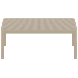 SKY TAUPE 100Χ60Χ40εκ. ΤΡΑΠΕΖΙ ΠΟΛ/ΝΙΟΥ