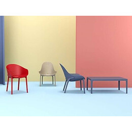 SKY TAUPE 100Χ60Χ40εκ. ΤΡΑΠΕΖΙ ΠΟΛ/ΝΙΟΥ