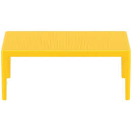 SKY YELLOW 100Χ60Χ40εκ. ΤΡΑΠΕΖΙ ΠΟΛ/ΝΙΟΥ