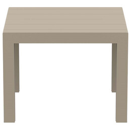 VEGAS TAUPE 100X100/140Χ75εκ. ΕΠΕΚΤ.ΤΡΑΠΕΖΙ ΠΟΛ/ΝΙΟΥ