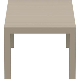 VEGAS TAUPE 100X180/220Χ75εκ. ΕΠΕΚΤ.ΤΡΑΠΕΖΙ ΠΟΛ/ΝΙΟΥ