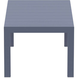 VEGAS DARK GREY 100X180/220Χ75εκ. ΕΠΕΚΤ.ΤΡΑΠΕΖΙ ΠΟΛ/ΝΙΟΥ