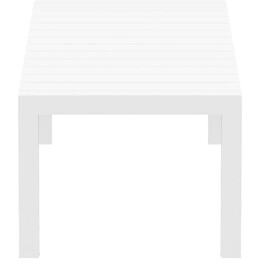 VEGAS WHITE 100X260/300Χ75εκ. ΕΠΕΚΤ.ΤΡΑΠΕΖΙ ΠΟΛ/ΝΙΟΥ