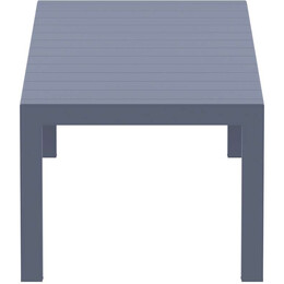 VEGAS DARK GREY 100X260/300Χ75εκ. ΕΠΕΚΤ.ΤΡΑΠΕΖΙ ΠΟΛ/ΝΙΟΥ