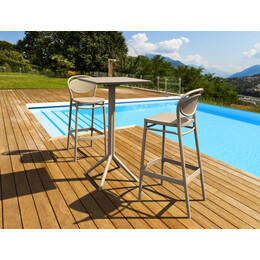 SKY OL.GREEN BAR 60Χ60Χ108εκ.ΠΤΥΣ/ΝΟ ΤΡΑΠ. ΠΟΛ/ΝΙΟΥ