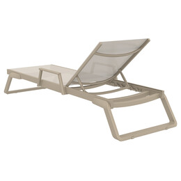 TROPIC ΞΑΠΛΩΣΤΡΑ ΜΕ ΜΠΡΑΤΣΑ TAUPE/TAUPE ΑΛΟΥΜ-ΠΟΛ/ΝΙΟΥ