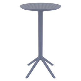 SKY DARK GREY BAR Φ60Χ108εκ.ΠΤΥΣ/ΝΟ ΤΡΑΠ. ΠΟΛ/ΝΙΟΥ