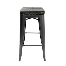 TEXAS ΣΚΑΜΠΟ 76εκ. Χ.ΠΛΑΤΗ ΜΑΥΡΟ ΜΑΤ/ΜΑΥΡΗ ΔΕΡΜΑΤΙΝΗ