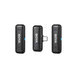 BOYA BY-WM3T-U2 2,4GHz Mobile wireless mic For Android USB-C (2 transmitters, two person vlog)