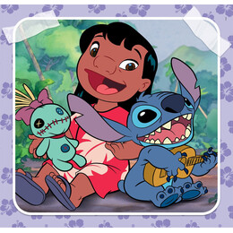 Clementoni Παιδικό Παζλ Super Color Disney Stitch 3x48 τμχ