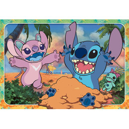 Clementoni Παιδικό Παζλ Maxi Supercolor Disney Stitch 60 τμχ