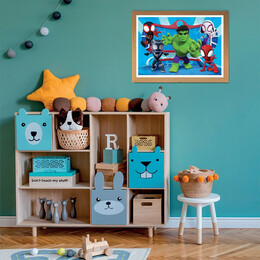 Clementoni Παιδικό Παζλ Super Color Marvel Spidey Και Οι Απίθανοι Φίλοι Του 60 τμχ