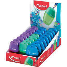 Ξυστρα Shaker   1 Τρυπα Διαφ.χρωμ.  Display