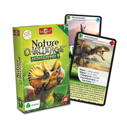 AS Games Παιχνίδι Με Κάρτες Nature Challenge Ζώα Για Ηλικίες 7+ Χρονών Και 2-6 Παίκτες