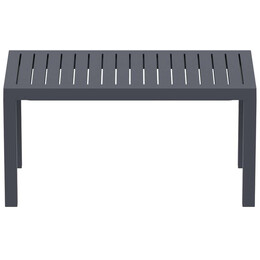 OCEAN DARK GREY ΤΡΑΠΕΖΙ 90Χ45Χ45εκ. ΠΟΛ/ΝΙΟΥ