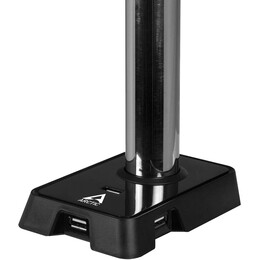 Arctic Z2 (Gen 3) - Dual Monitor Arm with 4-Port USB Hub in black color
