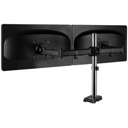 Arctic Z2 (Gen 3) - Dual Monitor Arm with 4-Port USB Hub in black color