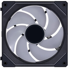 Lian Li UNI FAN INFINITY SINGLE BLACK - aRGB PWM 140mm 0,200~1600RPM (1pcs) NO controller Case Fan