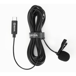 BOYA BY-M3 Lavalier microphone for USB TYPE-C devices