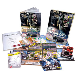 AS Games Επιτραπέζιο Παιχνίδι Crime Scene Stockholm 2007 Για Ηλικίες 18+ Χρονών Και 1+ Παίκτες