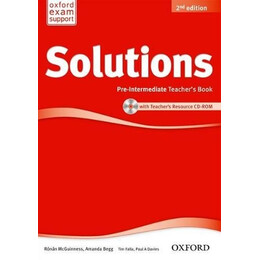 Solutions pre-Intermediate Tchrs (+ cd-Rom) 2nd ed