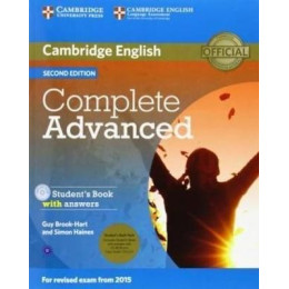 Complete Advanced sb w/a (+ cd (2) + cd-Rom) 2nd ed