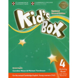 Kid's box 4 Updated 2nd Edition Workbook (+online) 2017