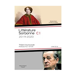 Litterature Sorbonne c1 2019-2020 (la Mare au Diable   Topaze)