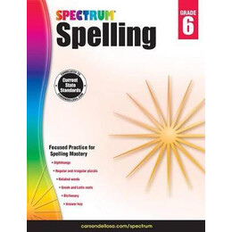 Spectrum Spelling Grade 6