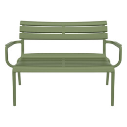 PARIS ΚΑΝΑΠΕΣ OLIVE GREEN 116X70X75εκ. ΠΟΛ/ΝΙΟΥ
