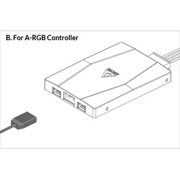 Arctic P12 PWM PST A-RGB 0dB – 120mm Pressure optimized case fan | PWM controlled speed with PST | A