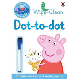 Peppa pig : Wipe Clean dot-to-dot