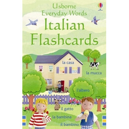 Usborne : Everyday Words Italian Flashcards