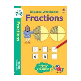 Usborne Workbooks Fractions 7-8 pb