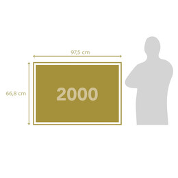 Clementoni Παζλ High Quality Collection Val Di Funes 2000 τμχ