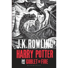 Harry Potter 4: and the Goblet of Fire (Adult Cover) pb b