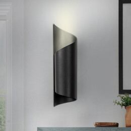 Απλίκα Τοίχου Sivani Megapap e27 Μεταλλική Χρώμα Μαύρο Φ10x35εκ.