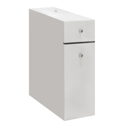 Ντουλάπι Μπάνιου Calencia Megapap Χρώμα Λευκό 20x60x55εκ.