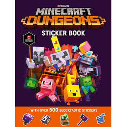 Minecraft Dungeons Sticker Book pb
