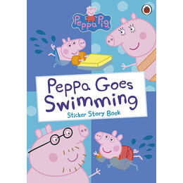Peppa Goes Swimming Sticker Book