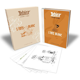 Asterix Tome 40 Artbook - Liris Blanc hc