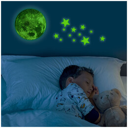 Αυτοκόλλητο Φωσφορίζον Legami - Super Moon GLW0002