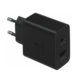 Samsung ac Adapter Χωρίς Καλώδιο με Θύρα usb-a και Θύρα usb-c 35w Black (ep-Ta220nbegeu) (Samep-Ta220nbegeu)