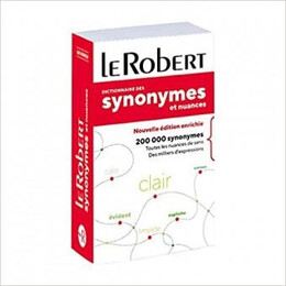 Le Robert  des Synonymes et Nuances Poche 2021