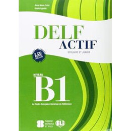 Delf Actif b1 Scolaire et Junior Book (+2cd)