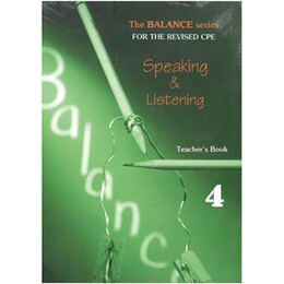 Balance 4 (Cambridge Proficiency Speaking & Listening) Teacher's