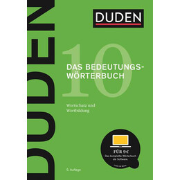 Duden 10 das Bedeutungsworterbuch