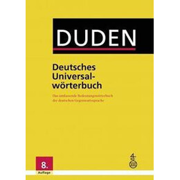 Duden 8: Deutsches Universal Worterbuch